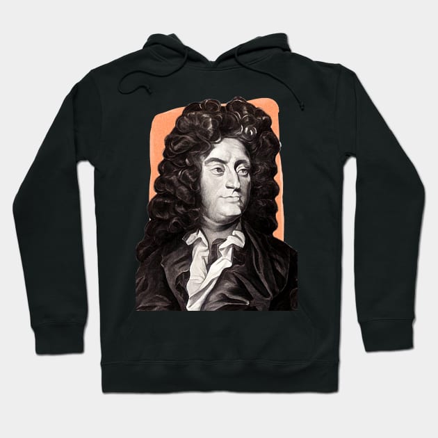 Italian French Composer Jean-Baptiste Lully illustration Hoodie by Litstoy 